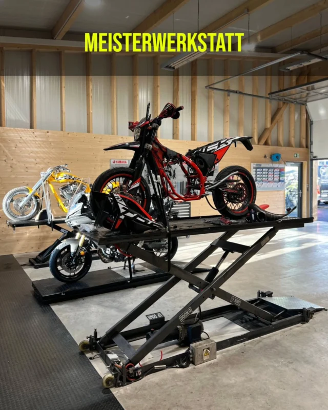 🔧 | MEISTERWERKSTATT für Motorrad & Fahrrad

In unserer Werkstatt kümmern wir uns nicht nur um Motorräder, sondern auch um (Non-) E-Bikes – von Wartung über Reparaturen ⚙️ bis hin zur Instandhaltung.

Als Yamaha- und Beta-Vertragspartner 🏁sind wir dein Ansprechpartner für Garantiefragen. Doch unser Kfz-Meister Jonathan und unser Mechaniker Rouwen 👏🏻 bringen natürlich auch Motorräder und E-Bikes anderer Marken in Topform.

#meisterwerkstatt #yamaha #beta
#zweirad24 #baddriburg #ebike #motorbike

#Werbung #ad